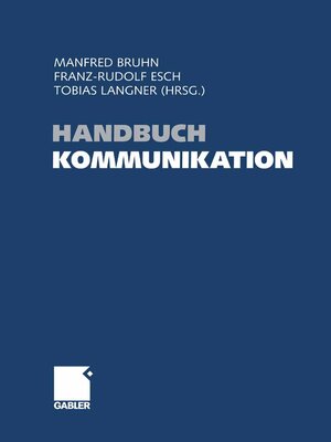 cover image of Handbuch Kommunikation